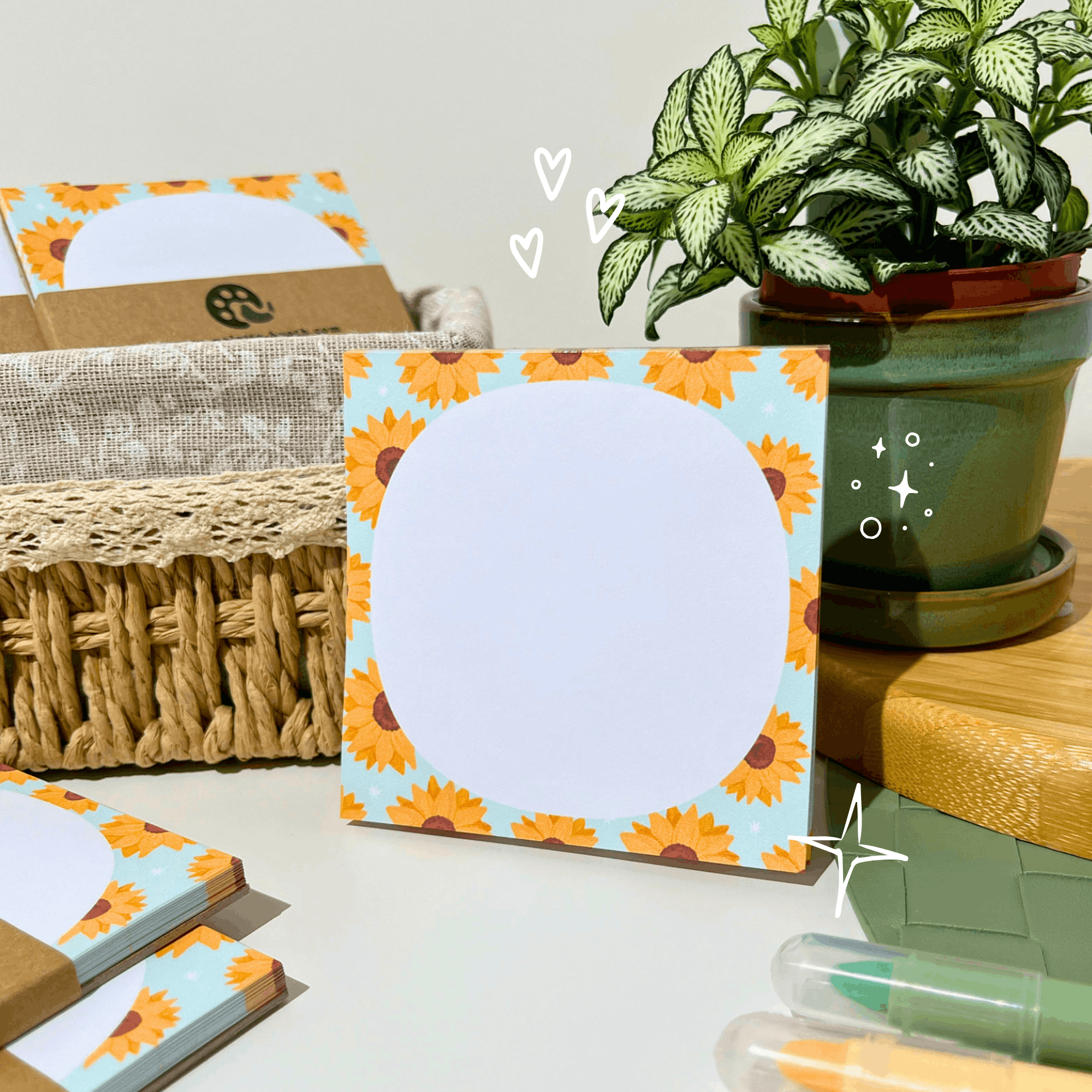 Sunflower Memo Pad — image 3