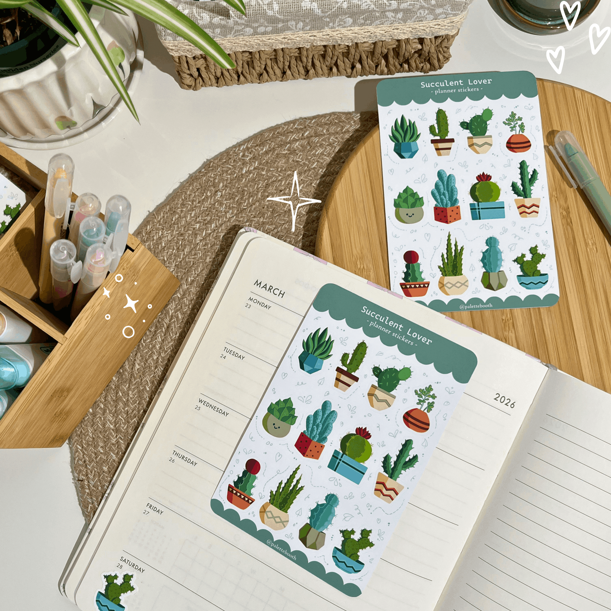 Succulent Lover Sticker Sheet — image 3