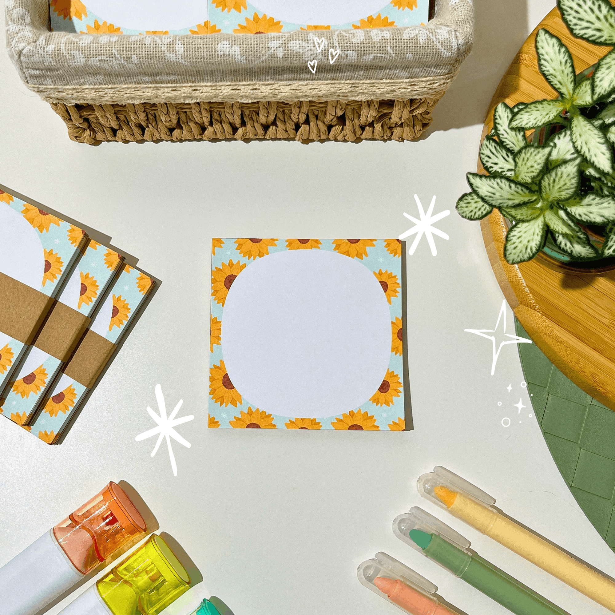 Sunflower Memo Pad — image 4