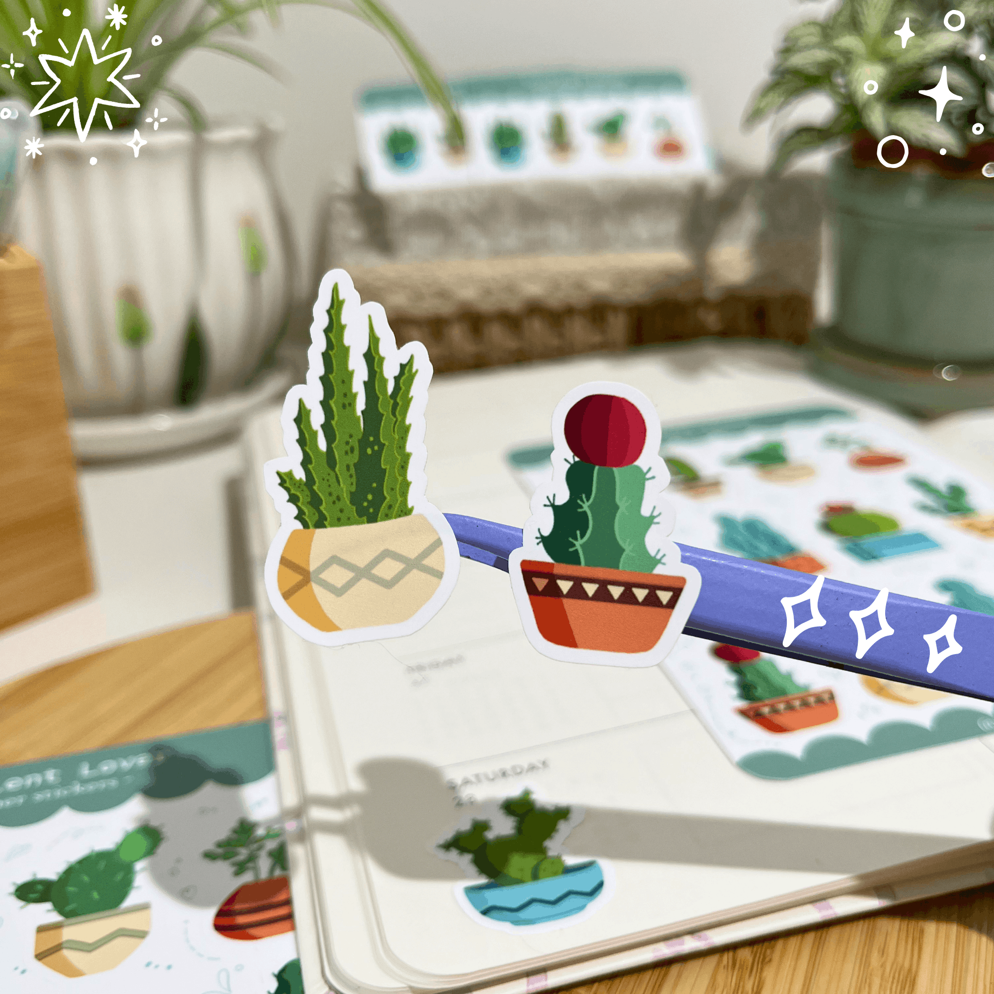 Succulent Lover Sticker Sheet — image 4